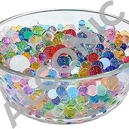 Alconic Small Water Balls | Magic Crystal Water Jelly Beads Total 20g - 10g + 10g (Appx 1500 Balls) | Expand avg Size 10mm Water Balls for Plants, Vase Fillers & Decoration Mixed Colors (Pack of 2)-image-27