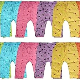 JMP Unisexs Cotton Pyjama Bottom Wear Pants (Multicolor Pack of 12)(3-4 Years)-picture-10