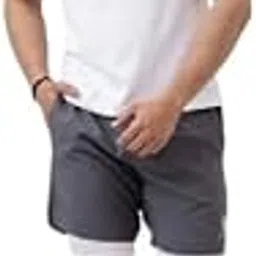 FUAARK Men's Polyester-Cotton Blend Slim Fit Gym Workout & Sports T-Shirt-picture-25