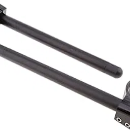 CLUB BOLLYWOOD® CNC Universal Motorcycle Clip On Handlebars 48mm Replacement Bars Black|1 Pair Clip On Handlebars-image-22