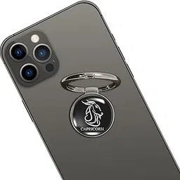 swap-n-snap Silver 360 Holo-Ring Mobile Phone Grip Holder with Hologram Zodiac Logo - Capricorn Design-picture-21