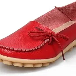 venuscelia Women's Breathable Comfort Walking Office Flat Loafer-picture-52