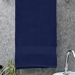 Bombay Dyeing Super Ultrx Zero Twist Plain Dyed 650 GSM Cotton Bath Towel - Ultrx (Navy)-picture-14
