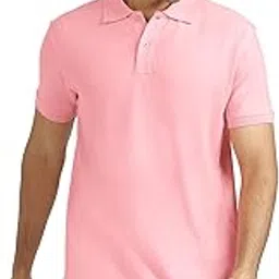 xyxx Men's Element 100% Combed Cotton Relaxed Fit Half Sleeve Polo T-Shirt-picture-11