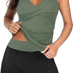 talisea Womens Tankini Bathing Suits with Skirt Two Piece Tummy Control Swimsuits Ladies Swimwear-picture-12