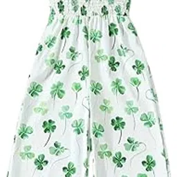 Stylish Girls' Regular Fit Jumpsuit | All-Over Floral Print | Western Dresses | Strap Sleeve Jumpsuit | Girls Dungree | Printed Jumpsuit | Party Casual Wear Western Stylish Latest Collection-image-0