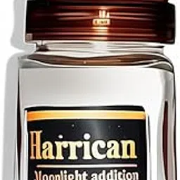 EasyMakelife Harrican moonlight addition glass jar - 1 Piece, storage solution kitchen pantry, stylish clear glass design, perfect for spices, jams, crafts, Home decor, tinted lid, ideal gift option-picture-16