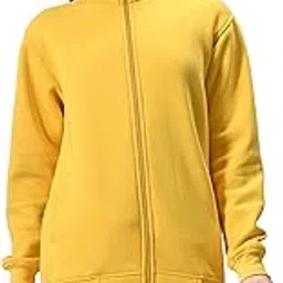 kayu Women Solid Fleece Warm Zipper Open Jacket for Winter (Pack of 1)-picture-42