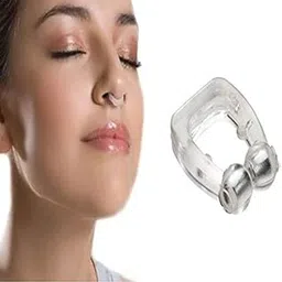 Anugrah Silicone Magnetic Anti Snore Nose Clip Sleeping Aid Guard Snore Stopper Night Device With Case-picture-31