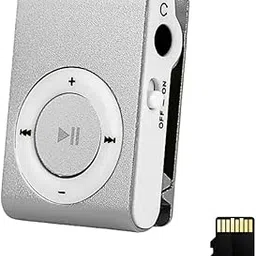 Elevea 𝟏𝟓 𝐘𝐄𝐀𝐑𝐒 𝐖𝐀𝐑𝐑𝐀𝐍𝐓𝐘 Mini Portable MP3 Player with 8GB Memory Card, Back Clip for Easy Carrying, Long Battery Life, Expandable Storage, Includes Earphones 𝐒𝐢𝐥𝐯𝐞𝐫-picture-22