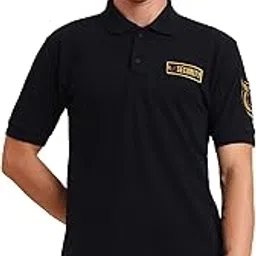 Security Uniform Polo Shirt, Black, Professional Work Wear-picture-35