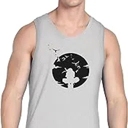 khakey Mens Anime Vest | Itachi Uchiha Tank Top for Men | Printed Tank Top | Mens Inner Wear | Mens Inner Top | Mens Gym Wear | Mens Undershirt Tank Tops-picture-41