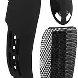 Horizonite Electric Mini Fan Heater for Home & Office | Variable Temperature Control Portable Desktop Household Space Heater | Personal Space Heater with Fast Warming & Energy-Efficient - Black White-picture-13
