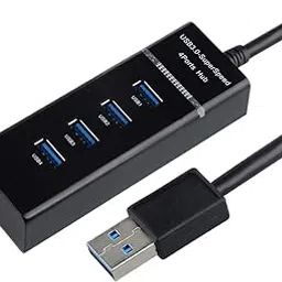 ASLIVE USB Hub, 4-Port USB 3.0 USB Hub for Laptop, Xbox, Flash Drive, HDD, Console, Printer, Camera,Keyborad, Mouse Color Black-picture-47