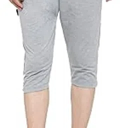 uzarus Men's Cotton Blend Sports Elastic Capris-picture-24