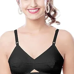 brida ladies innerwear Brida Kavya Xtra Soft Cotton Round Stitch Bra for Women | Full Coverage | Double Layered | Non-Padded | Wireless | Saree Bra for Heavy Bust | Daily Use | Combo Pack-picture-11