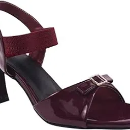 glematoz Women’s Block Heel Sandals with Ankle Strap & Comfortable Platform Elegant Party Heels for Evening & Wedding Footwear-picture-45