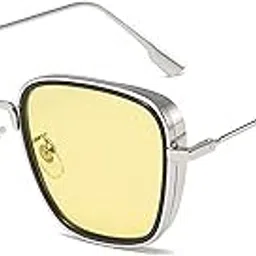 visions india Luxury Kabir Singh Square Cool Sun Shades Brand Design UV400 Unisex Sunglasses-picture-16
