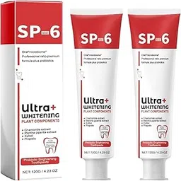 New SP 6 Ultra Whitening & Brightening Toothpaste | Deep Cleaning Care Toothpaste (30 gm) (2)-image-0
