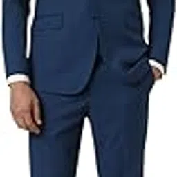 Men's Polyester Blend Three Piece Suit-Dress Set-image-70