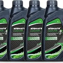Signate Coolant Water for Cars Premium Engine Coolant Liquid - 1L Compatible with Most Vehicles (Pack 4)-picture-25
