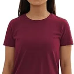 blissclub Women's Cotton Regular Fit The Last Tee |Stays New for 750+ Days |10X Durable| Round Neck | T-Shirt | Short Sleeves | Hip Covering | Tee-picture-10