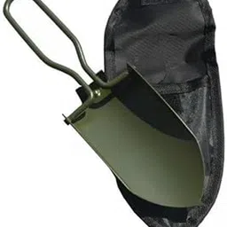 JAZZY PEARLS® 2xMini Garden Spade Shovel Gardening Planting Tool Folding Portable Green-image-39