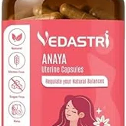 ANAYA Period care | Ayurvedic care to Help in Regulating Menstrual Cycle | Relief from Period cramps & pain | 60 Capsules-picture-33