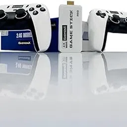 CRUPED New 4K Retro Pro Gaming Console | 20,000+ Preloaded Games | HDMI Plug & Play Game Stick | Wireless TV Game System | Classic Arcade Emulator | Dual 2.4G Controllers | 64GB Mini Game Box-picture-32