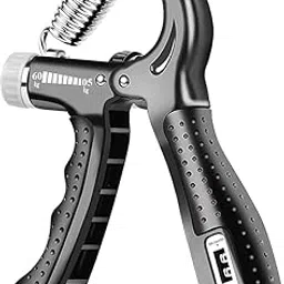 SAGA PHYSIO Adjustable Hand Grip Strengthener, Multicolor, 5cm x 10cm, 150g, Rubber & Plastic, Standard, Hand Gripper for Men & Women, Gym 5kg to 60kg image 1