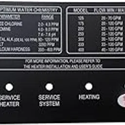 USonline911 Switch Membrane Pad Replacement Suitable for Pentair Master Temps Swimming Pools and Spa Center Heating Electrical Systems-picture-13