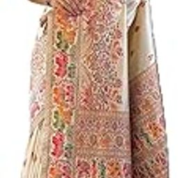 panzora Women's Pashmina Silk Weaving Saree With Unstitched Blouse Piece-picture-43