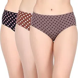 body BodyX Womens Combed Cotton Spandex Multi Solid Premium Assorted Brief BX515-Pack of 3-picture-54