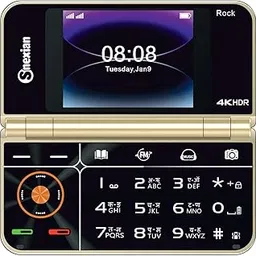 Snexian All-New Rock FOLD MINI Dual Display |Keypad Mobile| with 2.8" and 2.4" Big Display |Flip|Fold|BT Dialer| Voice Changer |Auto Call Recording|Big Battery| FM |Camera| Feature Phone | Gold-image-63