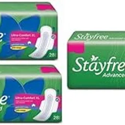 STAYFREE Advanced Ultra Comfort With Wings XL - 28+28 +28Sanitary Pads Sanitary Pad (Pack of 84)-image-16