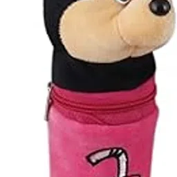 Ssimpex Soft Plush Baby Bottle Cover | Cute Feeding Bottle Holder | Warm Insulated Bottle Cover for Newborns & Toddlers | Multicolour Pack1 (86-picture-30