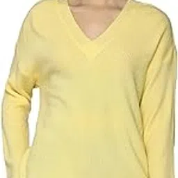 Women Cotton V-Neck Sweater-image-53