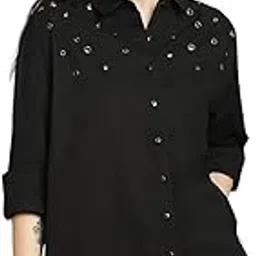 high star Women's Cotton Oversized Fit Shirt-picture-27
