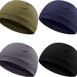 BISMAADH Cycling Skull Caps Helmet Liner Cooling Caps Sweat Wicking Cycling Beanie Caps Chemo caps Dry Fit Sports Running Hat for Men & Women-picture-22