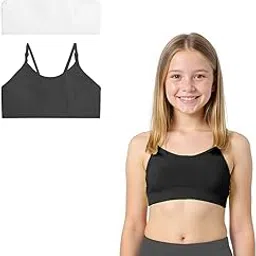 a.t.u.n. (all things uber nice) Girls Cotton Beginners Bra for Teen and Teenagers (Pack of 2) | Non-Padded Training Bra with Adjustable Straps | Comfortable Daily Innerwear-picture-40