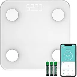 ZZR SEVEN Scale for Body Weight, Weight Scale, Bathroom Scale, Body Fat Scale, Smart Scale, Body Composition Analyzer, BMI Scale, Health Monitor Sync Apps 400lbs image 1