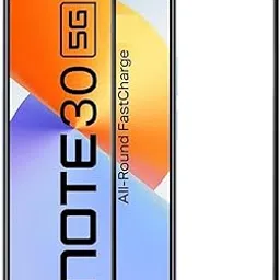 JGD PRODUCTS for Infinix Note 30 5G Tempered glass with Full Edge Protection and Easy Installation Kit-image-19