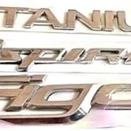 CAR Badge Emblem Monogram Logo Decals wrap Sticker Symbol 3D Compatible with FIGO Aspire KIT5-picture-58