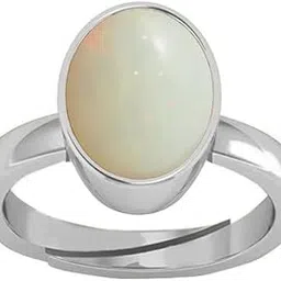 kirti sales 11.00 Carat 1200 Ratti Opal Ring Original Certified White Opal Gemstone Ring Lab Tested for Men and Women-picture-52