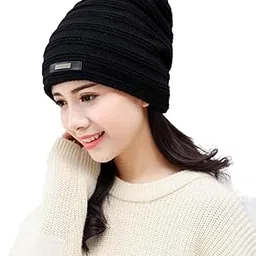 isweven Fashionable Woolen Beanie Cap for Men- (4029, Free Size)-picture-48