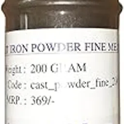 Kalyan-Industries Cast Iron Metal Fine Mesh Powder Dust for Scientific and Magnetic Experiment And Learning Activities (400, Grams)-picture-29