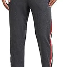 stylcozy Men Cotton Solid Regular Lounge Pants Lower/Pyjama Pack of 1 (SCLM7_Dark Grey_2XL) image 1