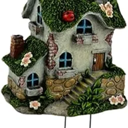 Jazzy Pearls® Moss Cottage Garden Stake Gifts 2D Acrylic Plague for Fence Outdoor Backyard|Home & Garden | Yard, Garden & Outdoor Living |Statues & Lawn Ornaments|1 Garden Stake-picture-12