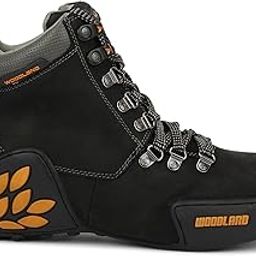 woodland Men Black Nubuk Oily Polished Boot-picture-46