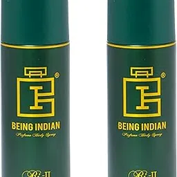 Being Indian Bi-II Deodorant Combo for Men & women – Aromatic Fresh Green, Spicy Floral & Woody Notes – Long-Lasting Body Spray – 150ml Each – Pack of 2-picture-59